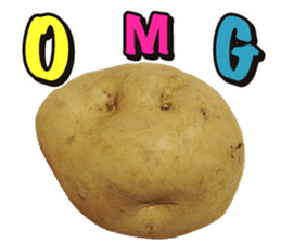 Words of Potato sticker #14095670