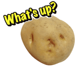 Words of Potato sticker #14095674
