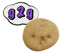 Words of Potato sticker #14095675