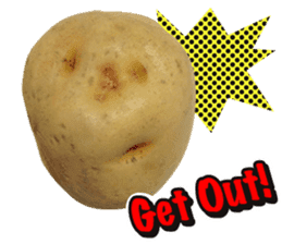 Words of Potato sticker #14095676