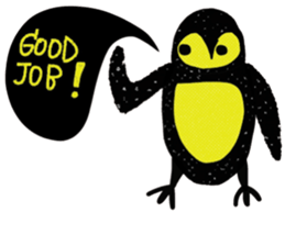 iCool Penguin sticker #14096112