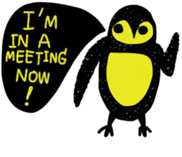 iCool Penguin sticker #14096123