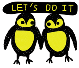 iCool Penguin sticker #14096124