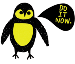 iCool Penguin sticker #14096125