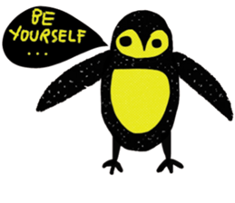 iCool Penguin sticker #14096127