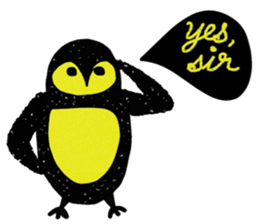 iCool Penguin sticker #14096136