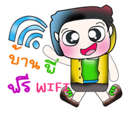 Hello!! My name is Tamada.^_^ sticker #14096192