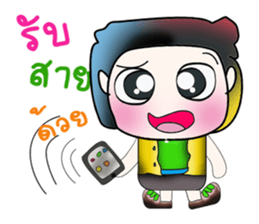 Hello!! My name is Tamada.^_^ sticker #14096194