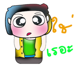 Hello!! My name is Tamada.^_^ sticker #14096199