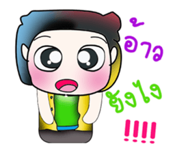 Hello!! My name is Tamada.^_^ sticker #14096205