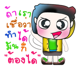 Hello!! My name is Tamada.^_^ sticker #14096223