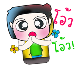 Hello!! My name is Tamada.^_^ sticker #14096226