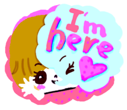 vape girls sticker.English ver. sticker #14096991