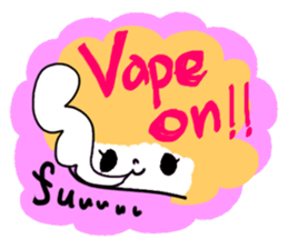vape girls sticker.English ver. sticker #14096997