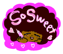 vape girls sticker.English ver. sticker #14097000