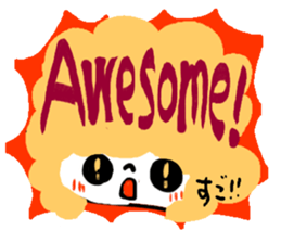 vape girls sticker.English ver. sticker #14097004