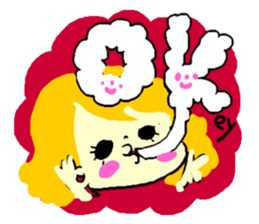 vape girls sticker.English ver. sticker #14097007