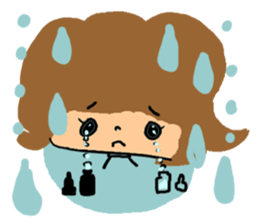 vape girls sticker.English ver. sticker #14097009