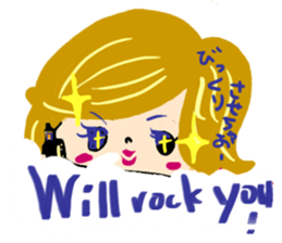 vape girls sticker.English ver. sticker #14097017