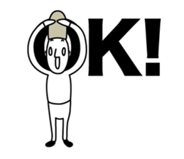 Busy two people The first sticker #14097031