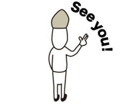 Busy two people The first sticker #14097035