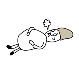 Busy two people The first sticker #14097037