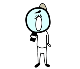 Busy two people The first sticker #14097038