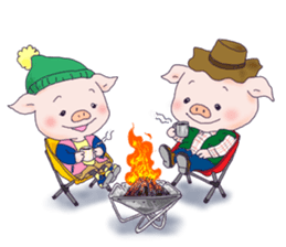 CAMP STAMP CAMPIG SERIES1 sticker #14097134