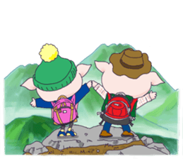 CAMP STAMP CAMPIG SERIES1 sticker #14097136