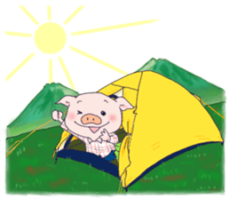 CAMP STAMP CAMPIG SERIES1 sticker #14097140