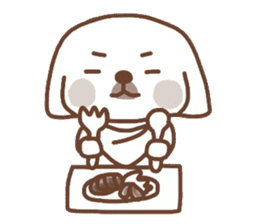 Pekingese TONTON sticker #14097881