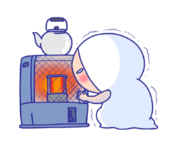 Shirome&Omame winter sticker #14099314