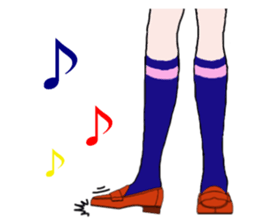 Talking legs 2 sticker #14099436