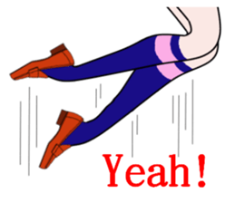 Talking legs 2 sticker #14099440