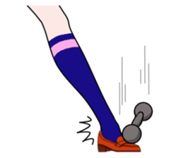 Talking legs 2 sticker #14099448