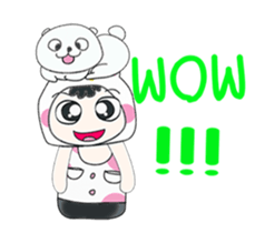 ..My name is Hikaru and cat..^^ sticker #14099775