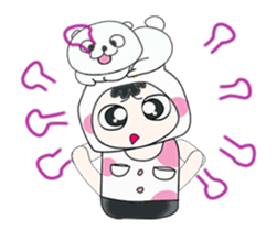 ..My name is Hikaru and cat..^^ sticker #14099780