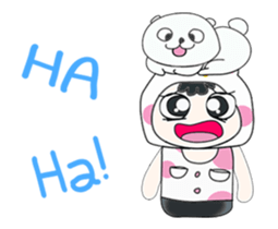 ..My name is Hikaru and cat..^^ sticker #14099781