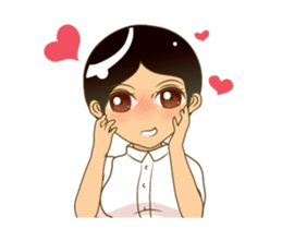 Angry girl!!! sticker #14099980