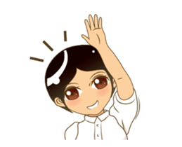 Angry girl!!! sticker #14099985