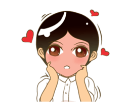 Angry girl!!! sticker #14099989