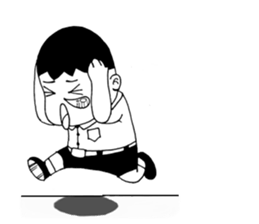 .....when I was young. sticker #14100277
