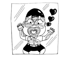 .....when I was young. sticker #14100286