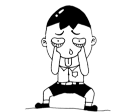 .....when I was young. sticker #14100294