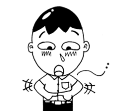 .....when I was young. sticker #14100296