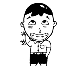 .....when I was young. sticker #14100297