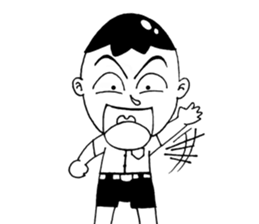 .....when I was young. sticker #14100299