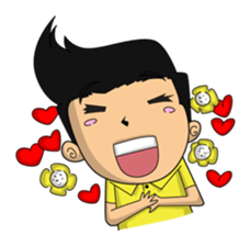 pink brother sticker #14100379