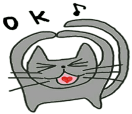 message from cat sticker #14101097