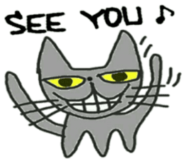 message from cat sticker #14101120